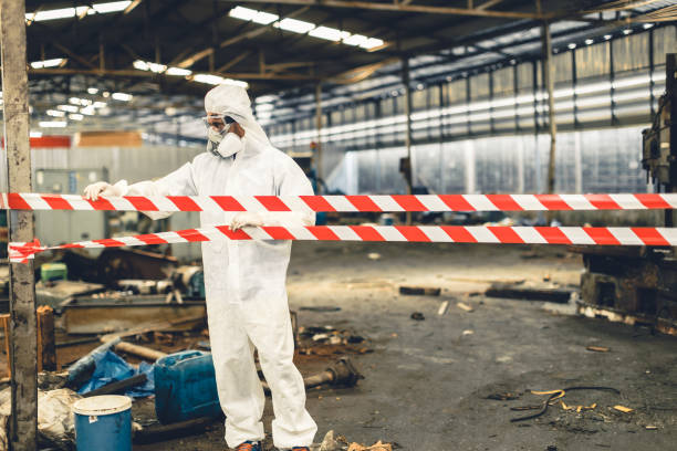 Professional Biohazard technician working in Corinne, UT